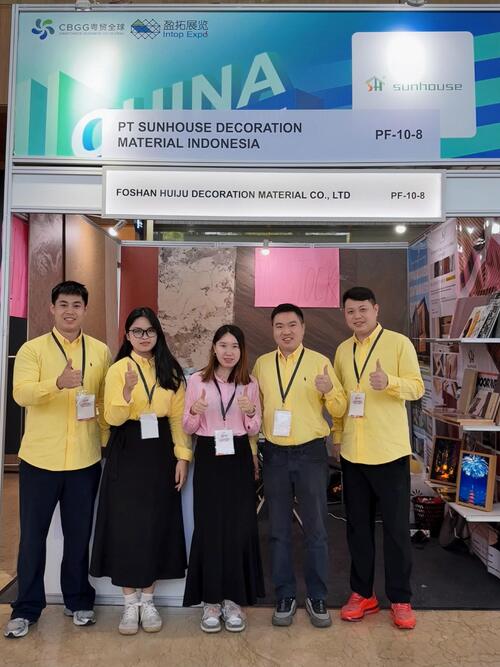 tin tức công ty mới nhất về SUNHOUSE giới thiệu các giải pháp trần và ngăn cách bằng ván vữa tại IndoBuildTech Expo 2026