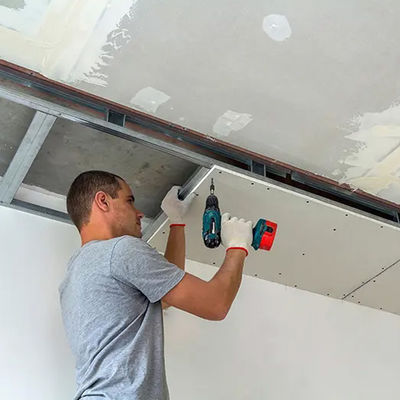 Giá tốt Tấm thạch cao gia cố 12,5mm, Tấm thạch cao 2440 X 1220 cho trần trực tuyến