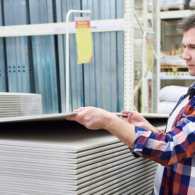 Giá tốt Tấm thạch cao giấy thông thường Chống nấm mốc Cách âm 1220 X 2440mm trực tuyến