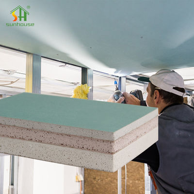 Giá tốt Tấm thạch cao trang trí chống nước 4x8 Chống ẩm cho vách thạch cao trực tuyến