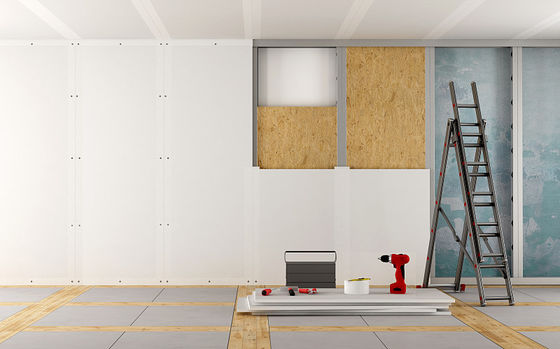 Tấm thạch cao cách âm tự nhiên 4x8ft cho vách ngăn và trần nhà