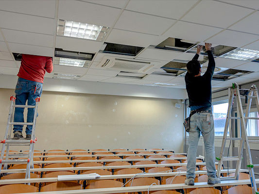 Giá tốt Hệ thống trần thạch cao PVC tùy chỉnh cho phép điều chỉnh kích thước và hoàn thiện theo yêu cầu kiến trúc cụ thể trực tuyến
