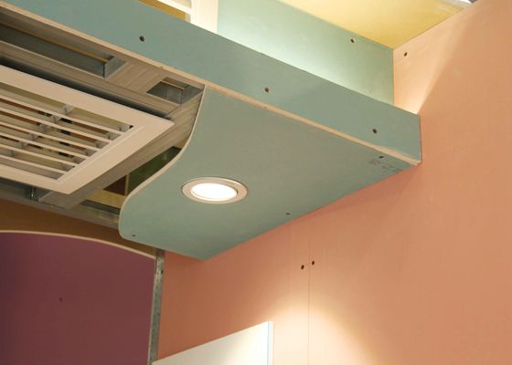 Giá tốt Bảng thạch cao lắp đặt dễ dàng 4x8ft 12mm cho vách ngăn tòa nhà thương mại và cách âm trực tuyến