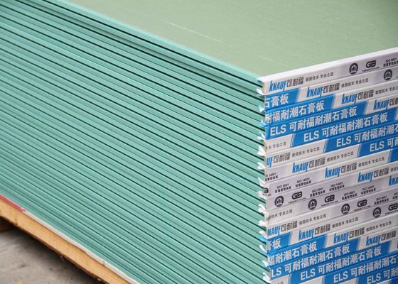 Tấm thạch cao chống thấm 15mm màu ngà cho trần nhà