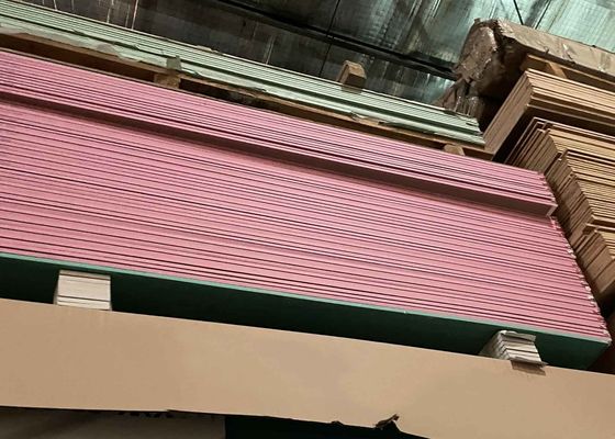 Bán buôn tấm thạch cao trần 1220x2440mm Tấm thạch cao lõi chống cháy nội thất không cháy