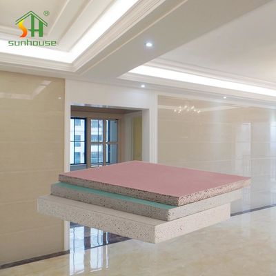Bảo vệ âm thanh Gipsum board Trần nhà 1220X2440Mm Nội thất không cháy chống cháy Gipsboard