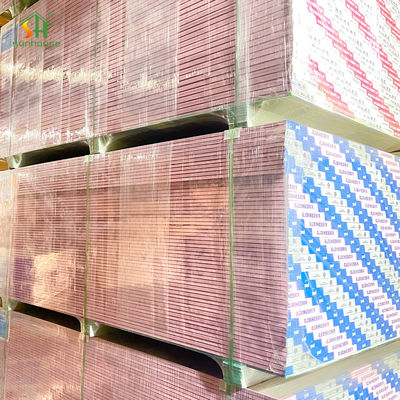 Đồ bán buôn 12Mm Gybsum Boards Dry Wall 9.5Mm/10.5Mm/12Mm Noncombustible Fire Resistant Gypsum Board